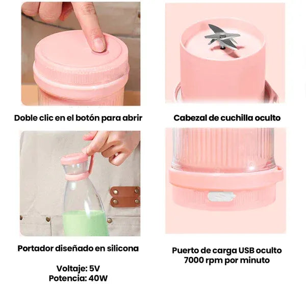 LICUADORA MINI PORTÁTIL
