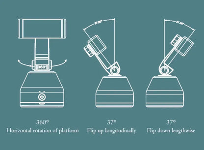 SOPORTE CON ROTACIÓN INTELIGENTE 360°